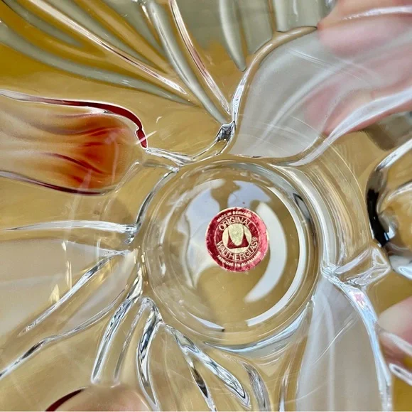 Walther-Glas Nadine Satin-Rose lidded Candy Dish - Picture 4 of 6